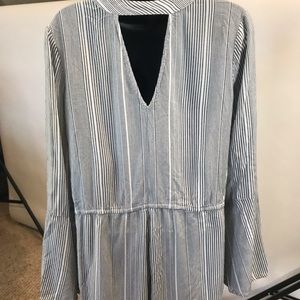Stripped Romper• Jessica Simpson• M